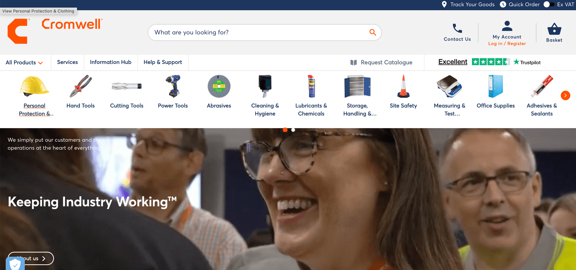 Cromwell Tools eCommerce